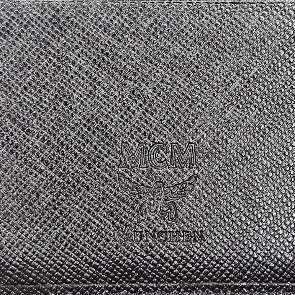 🖤▪️MCM▪️ BLACK Leather MEN’S WALLET